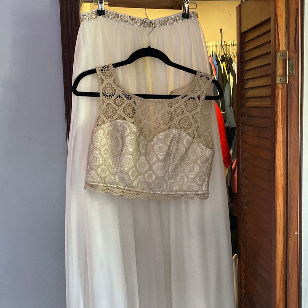 Beautiful Greek style 2 piece dress